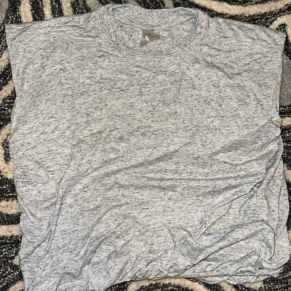 Gray Sleeveless Top
